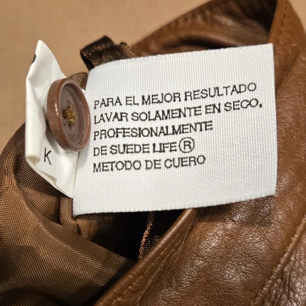 Mixit brown leather pants - Picture 6 of 7